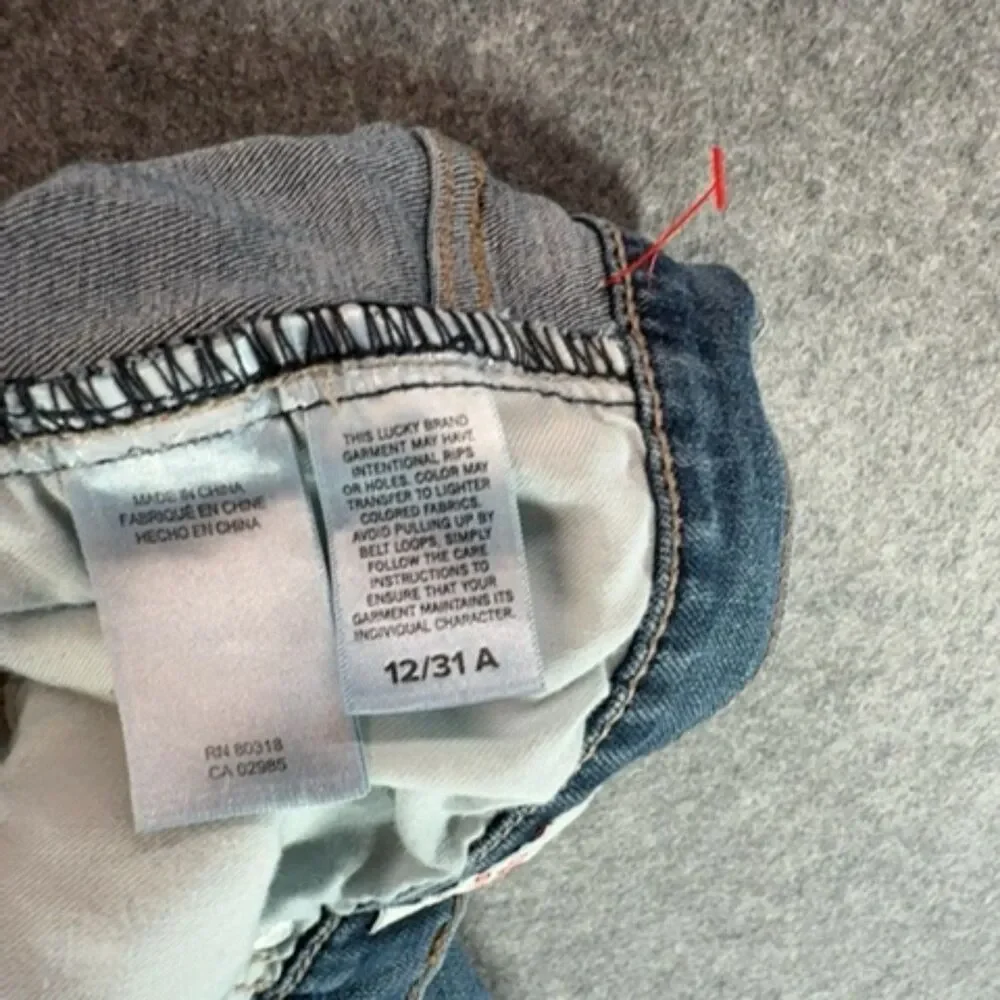 Lucky Brand Sweet Mid Rise Boot Cut Jeans - Medium Wash, Sz 12